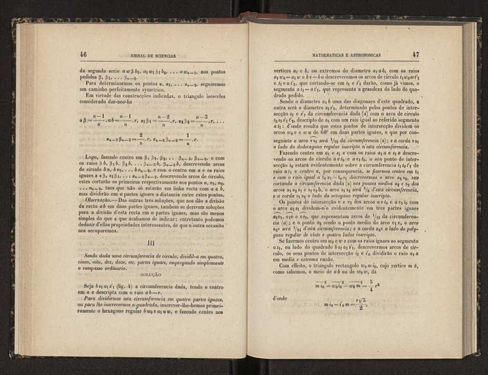 Jornal de sciencias mathematicas e astronomicas. Vol. 4 25