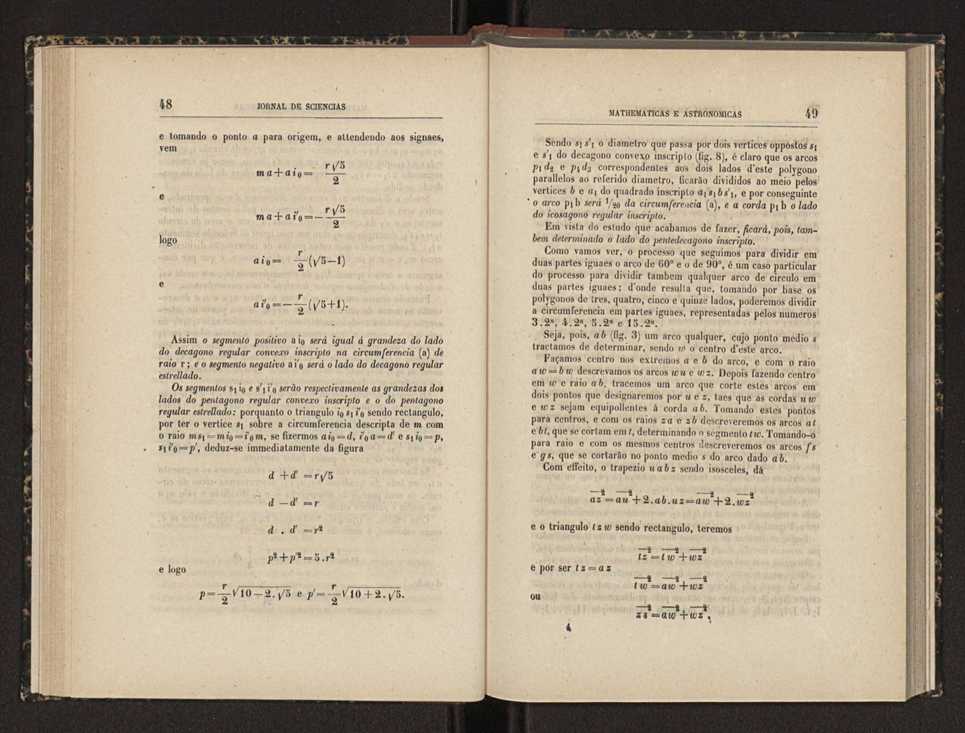 Jornal de sciencias mathematicas e astronomicas. Vol. 4 26