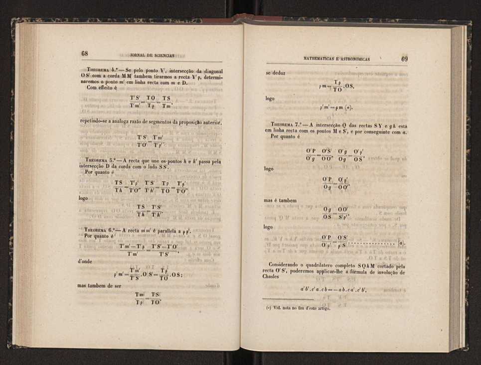 Jornal de sciencias mathematicas e astronomicas. Vol. 4 36