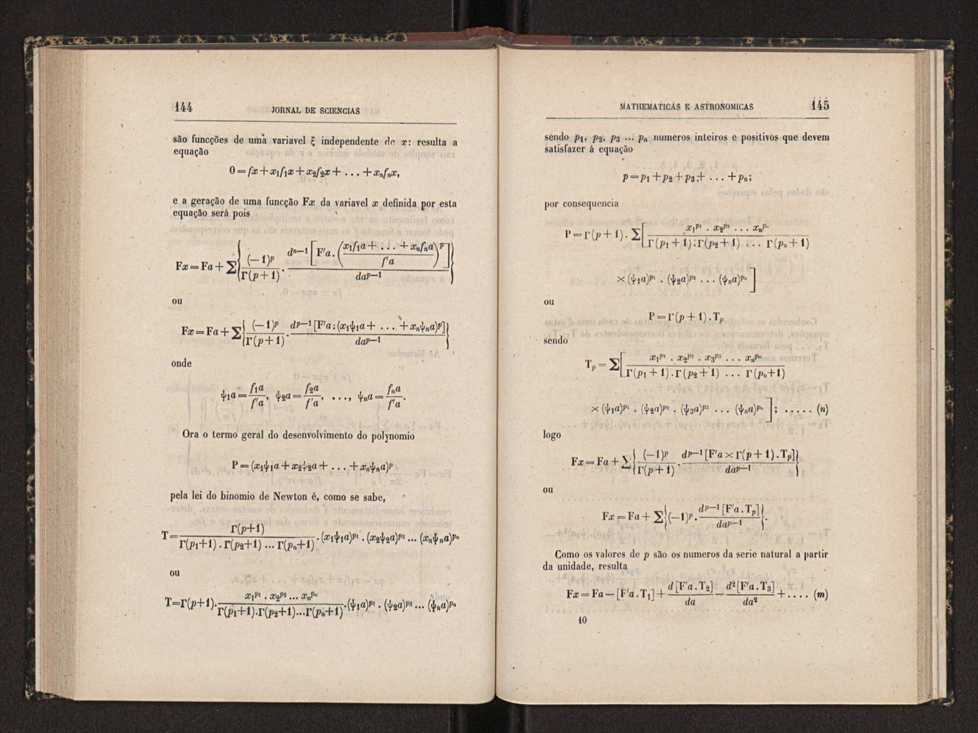 Jornal de sciencias mathematicas e astronomicas. Vol. 4 74