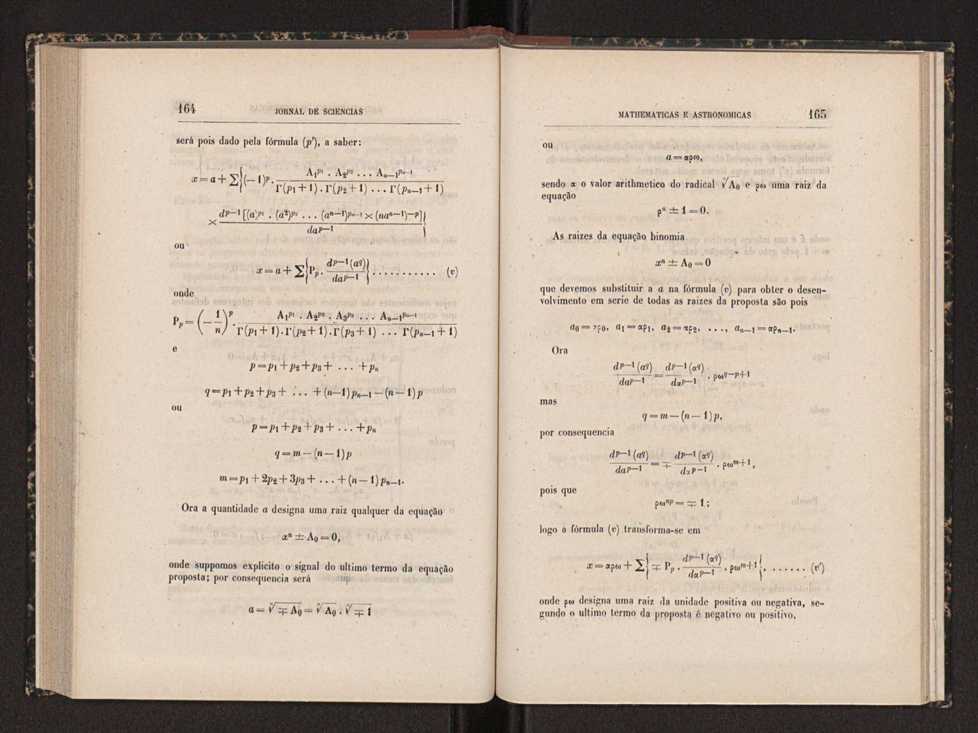 Jornal de sciencias mathematicas e astronomicas. Vol. 4 84