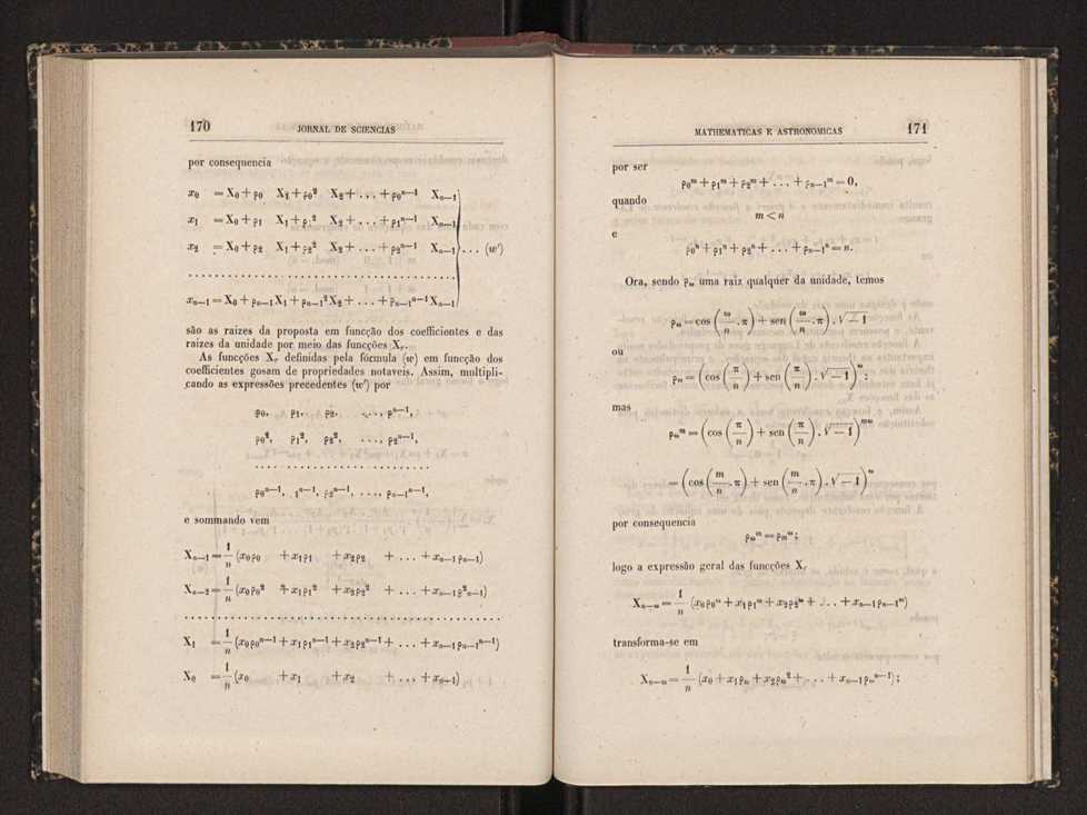 Jornal de sciencias mathematicas e astronomicas. Vol. 4 87