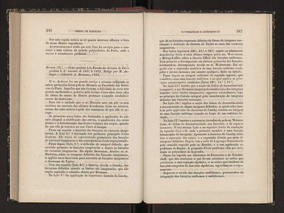 Jornal de sciencias mathematicas e astronomicas. Vol. 4 95