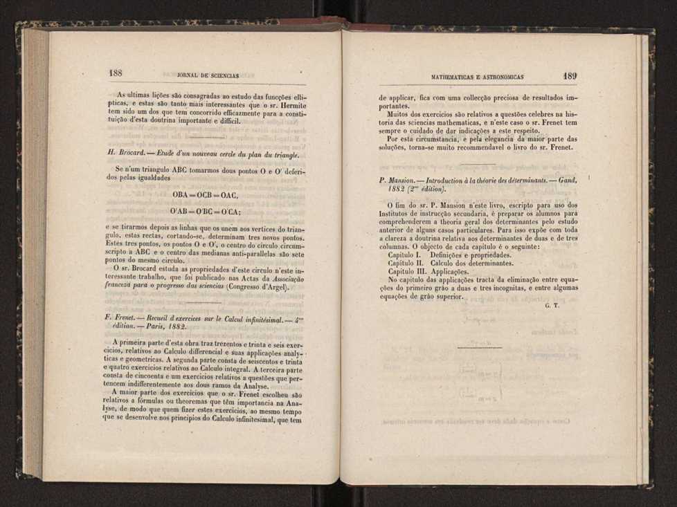 Jornal de sciencias mathematicas e astronomicas. Vol. 4 96
