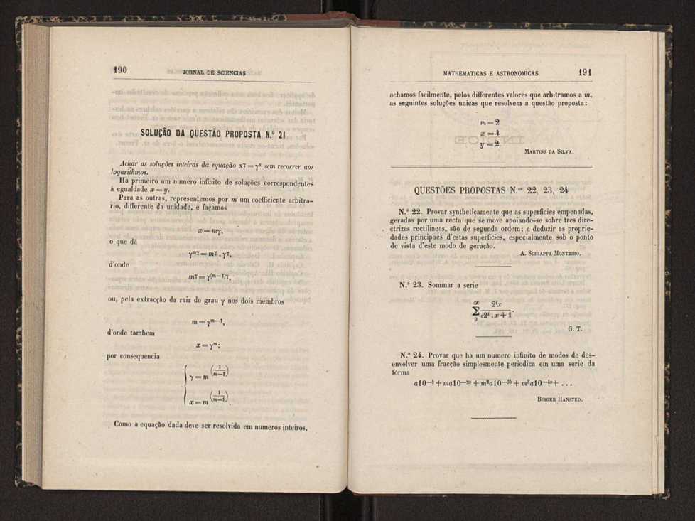 Jornal de sciencias mathematicas e astronomicas. Vol. 4 97