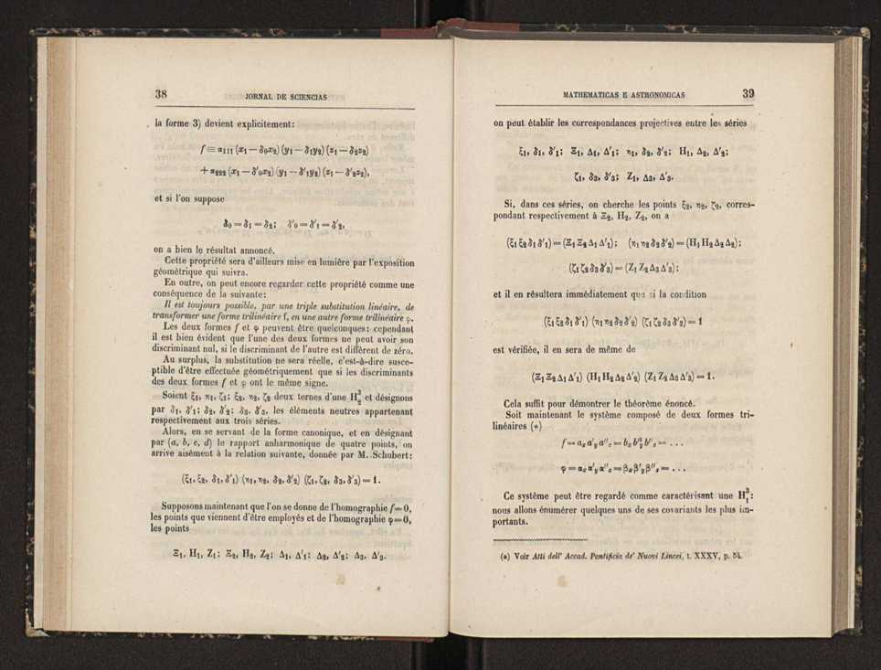 Jornal de sciencias mathematicas e astronomicas. Vol. 5 21