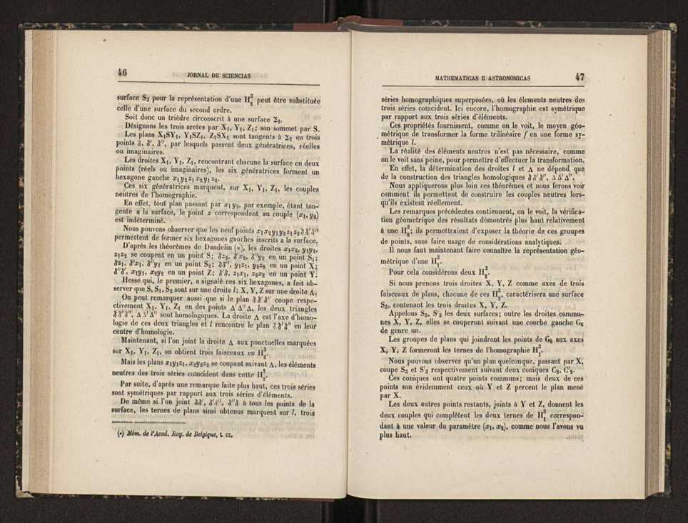 Jornal de sciencias mathematicas e astronomicas. Vol. 5 25