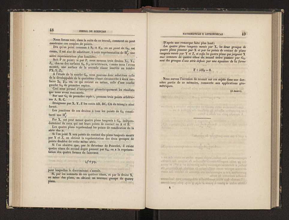 Jornal de sciencias mathematicas e astronomicas. Vol. 5 26