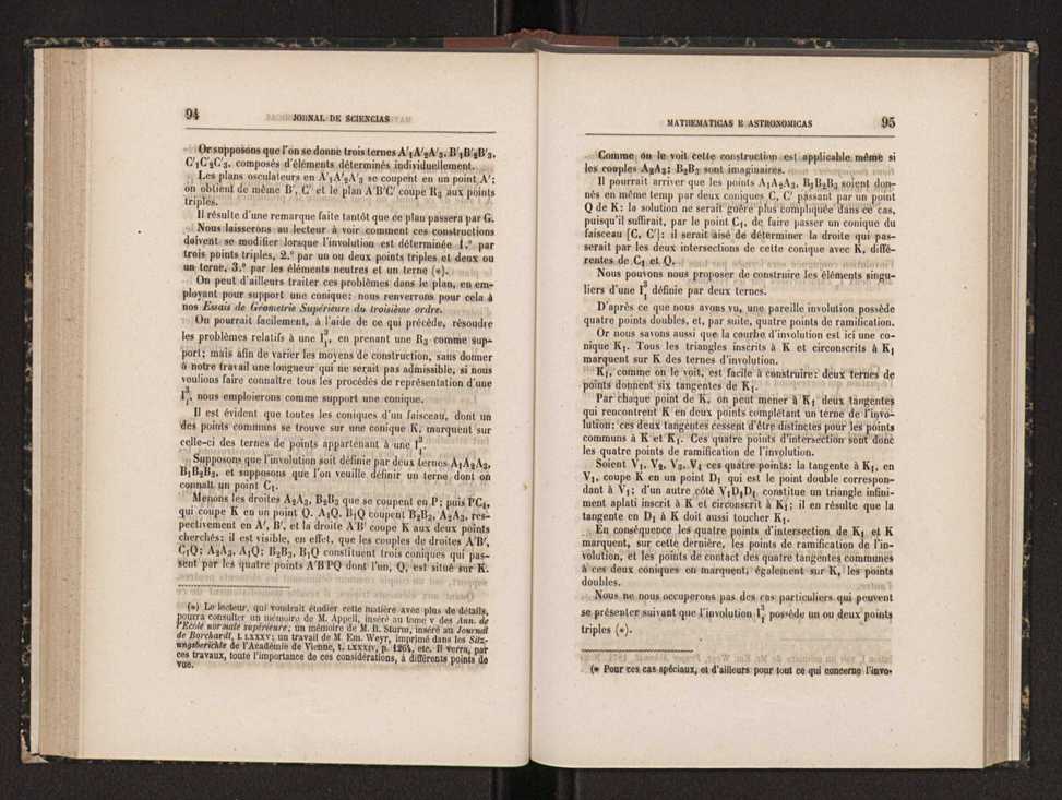 Jornal de sciencias mathematicas e astronomicas. Vol. 5 49