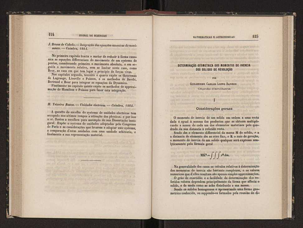 Jornal de sciencias mathematicas e astronomicas. Vol. 5 64