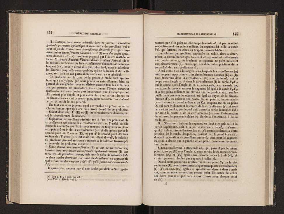 Jornal de sciencias mathematicas e astronomicas. Vol. 5 74