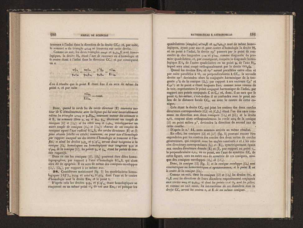 Jornal de sciencias mathematicas e astronomicas. Vol. 5 92