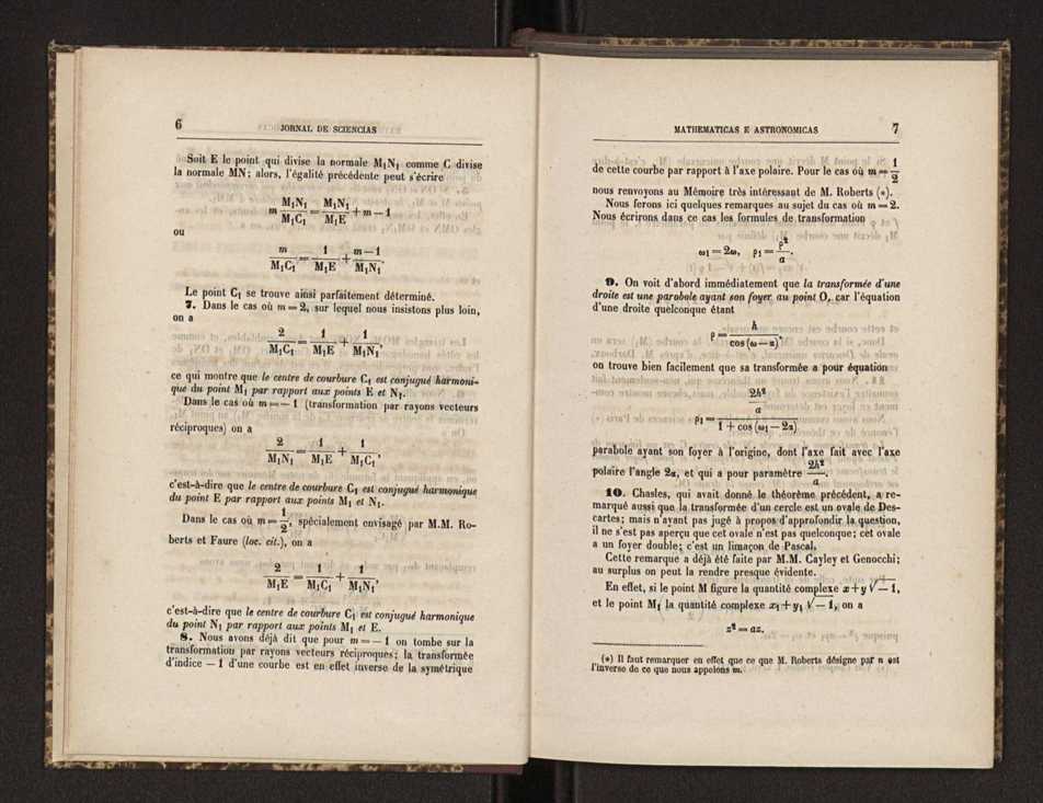 Jornal de sciencias mathematicas e astronomicas. Vol. 6 5