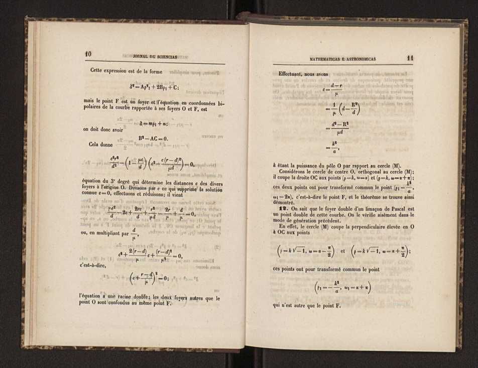 Jornal de sciencias mathematicas e astronomicas. Vol. 6 9