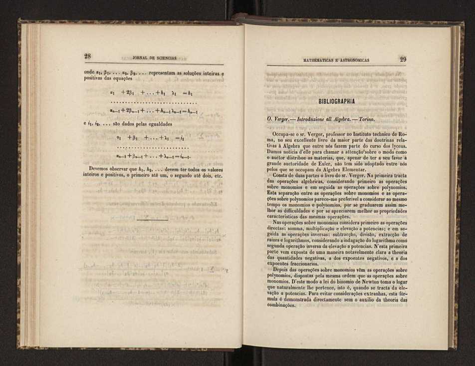 Jornal de sciencias mathematicas e astronomicas. Vol. 6 18