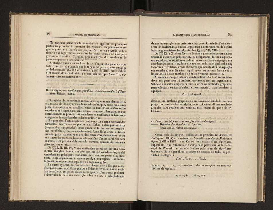 Jornal de sciencias mathematicas e astronomicas. Vol. 6 19