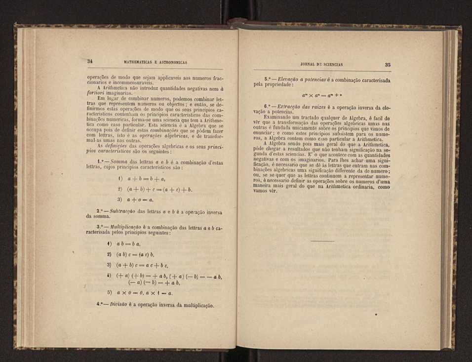 Jornal de sciencias mathematicas e astronomicas. Vol. 6 21