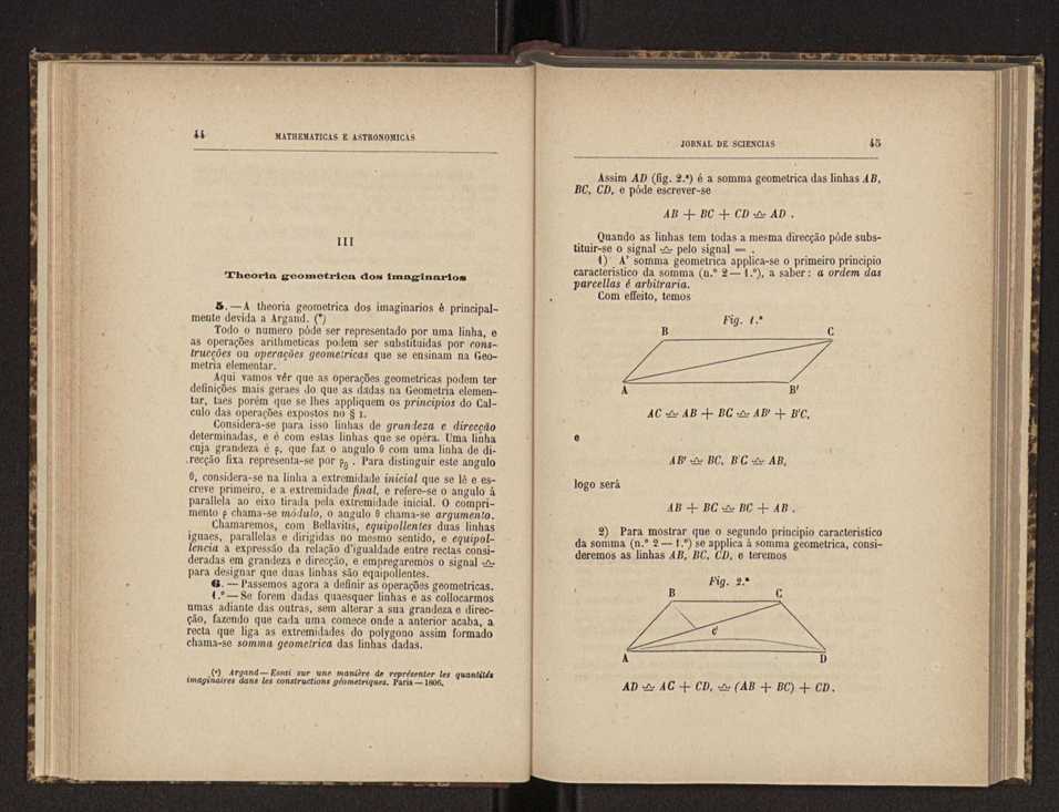 Jornal de sciencias mathematicas e astronomicas. Vol. 6 26