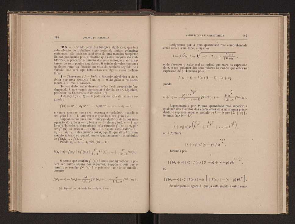 Jornal de sciencias mathematicas e astronomicas. Vol. 6 78