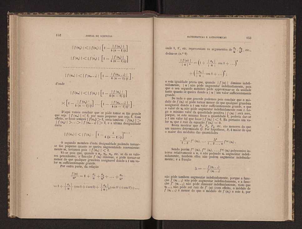 Jornal de sciencias mathematicas e astronomicas. Vol. 6 80