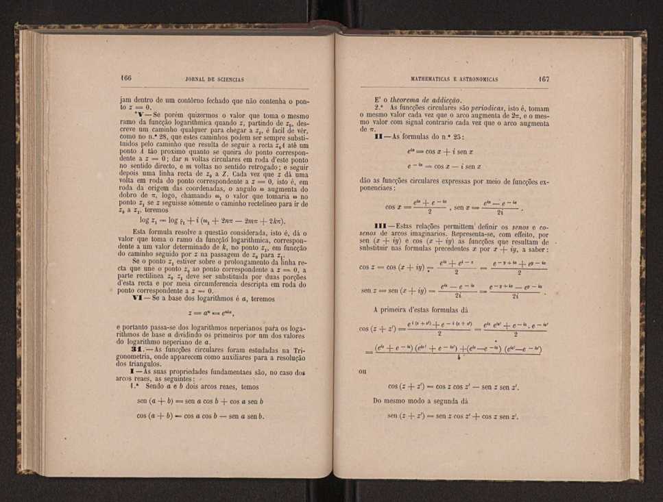 Jornal de sciencias mathematicas e astronomicas. Vol. 6 87