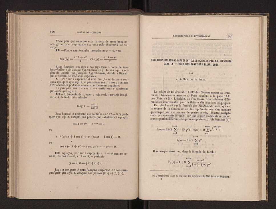 Jornal de sciencias mathematicas e astronomicas. Vol. 6 88