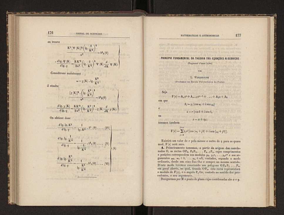 Jornal de sciencias mathematicas e astronomicas. Vol. 6 92