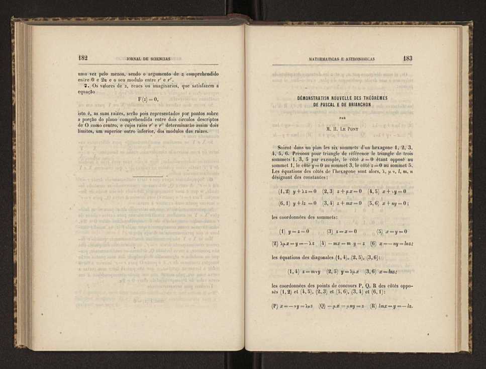 Jornal de sciencias mathematicas e astronomicas. Vol. 6 95