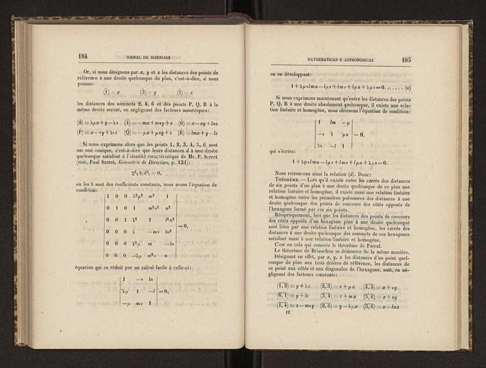 Jornal de sciencias mathematicas e astronomicas. Vol. 6 96