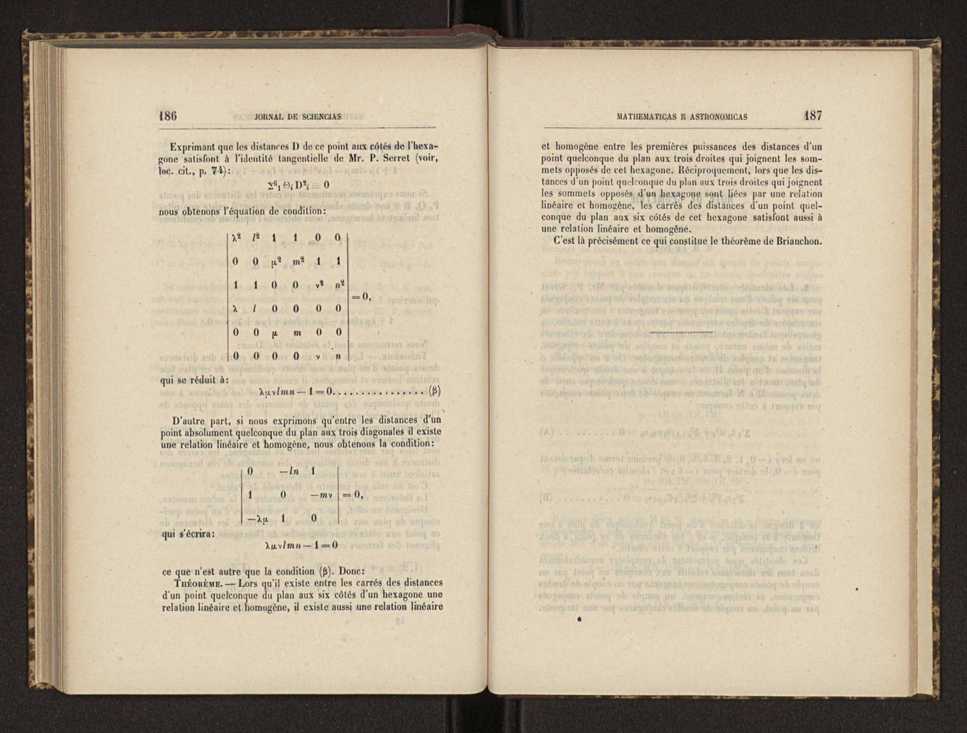 Jornal de sciencias mathematicas e astronomicas. Vol. 6 97