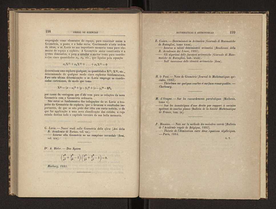 Jornal de sciencias mathematicas e astronomicas. Vol. 6 103