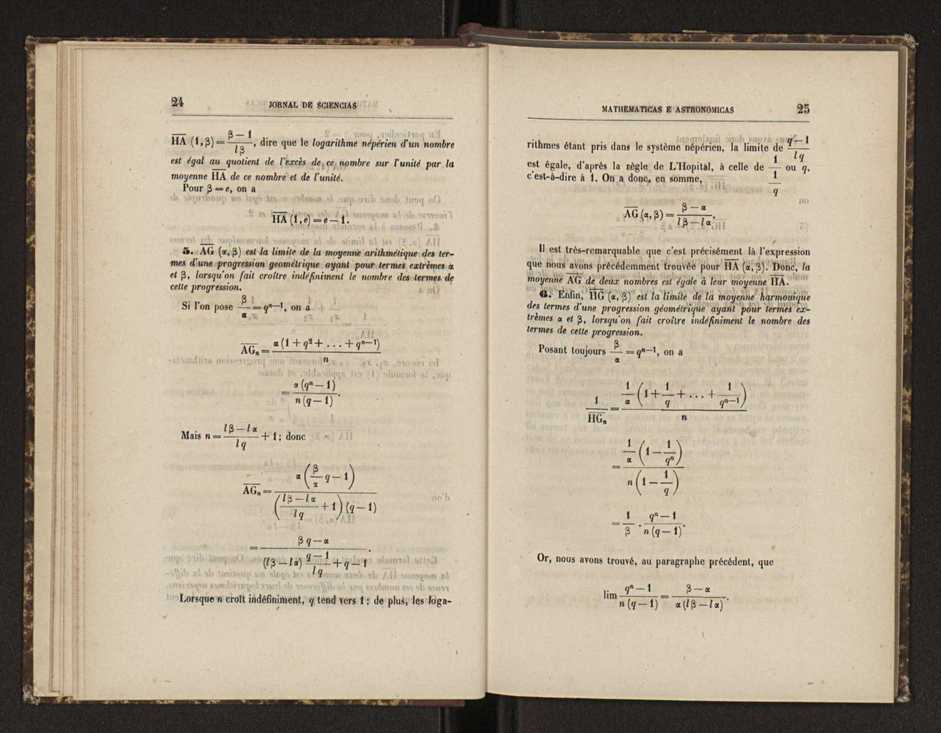 Jornal de sciencias mathematicas e astronomicas. Vol. 7 14