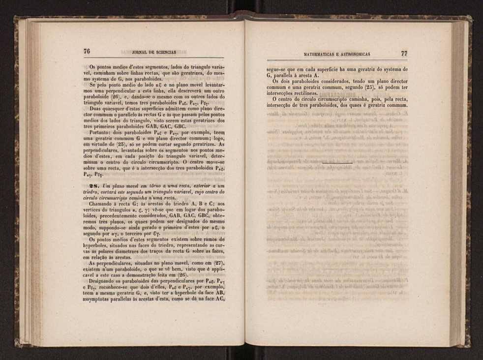 Jornal de sciencias mathematicas e astronomicas. Vol. 7 40