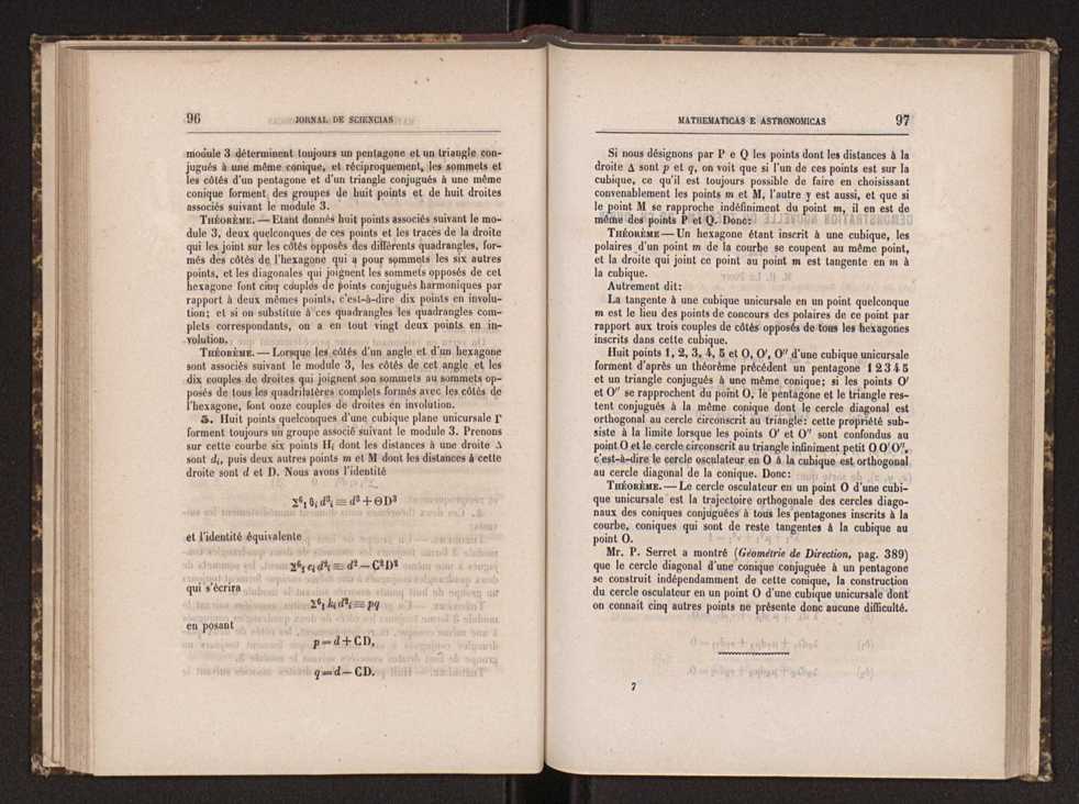 Jornal de sciencias mathematicas e astronomicas. Vol. 7 50