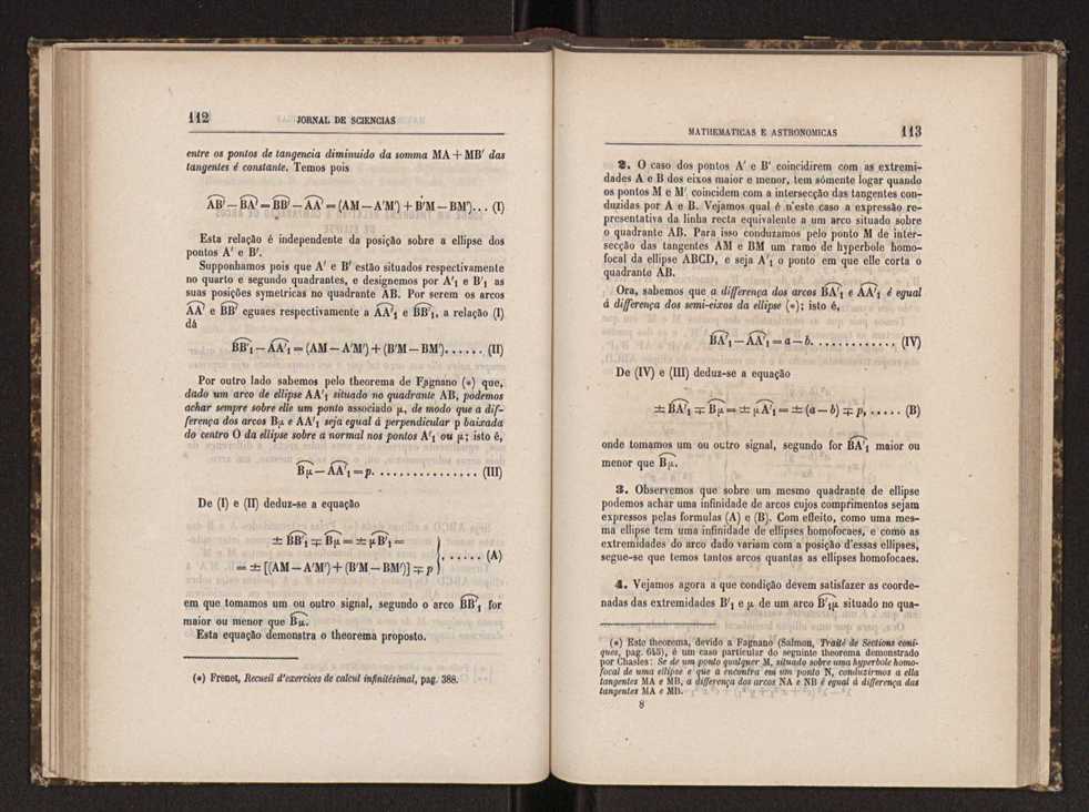 Jornal de sciencias mathematicas e astronomicas. Vol. 7 58