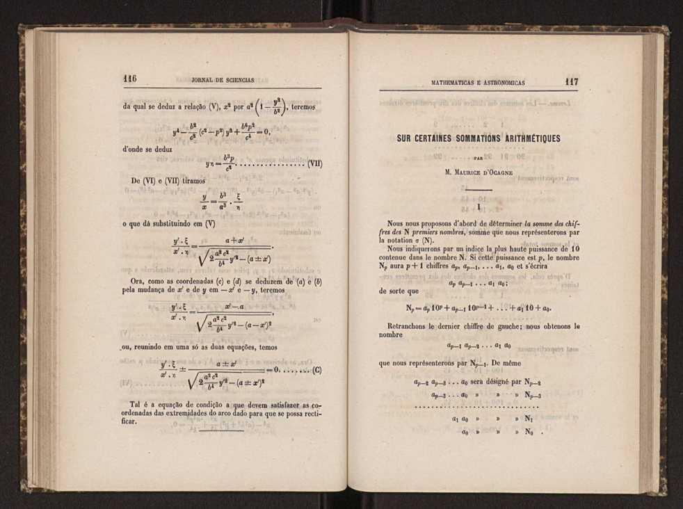 Jornal de sciencias mathematicas e astronomicas. Vol. 7 60