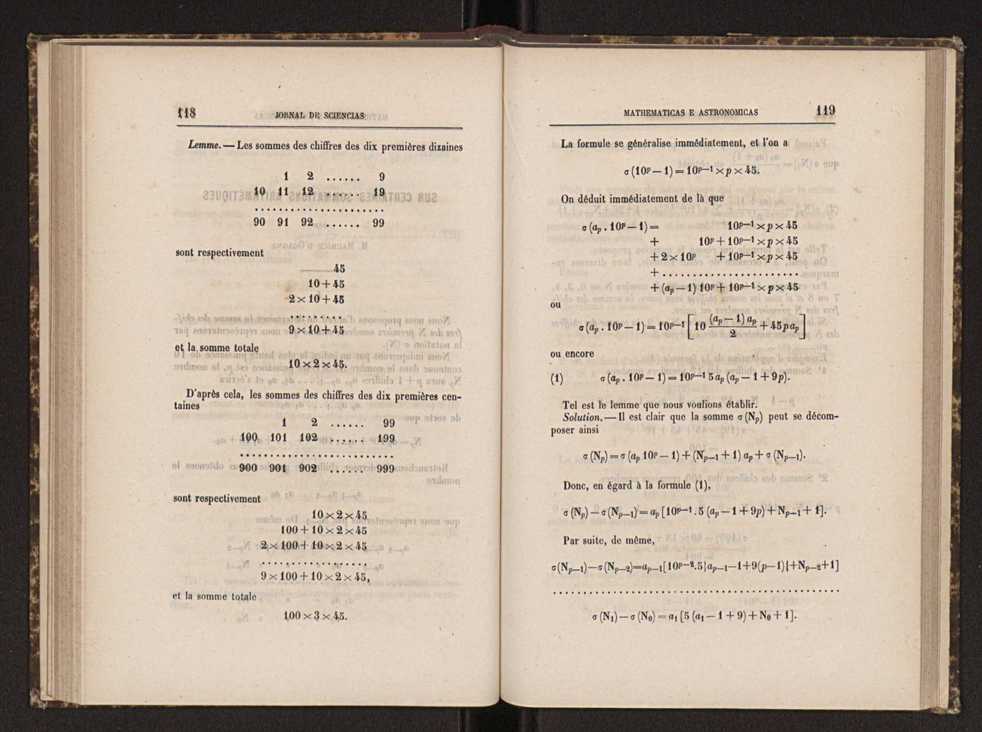 Jornal de sciencias mathematicas e astronomicas. Vol. 7 61