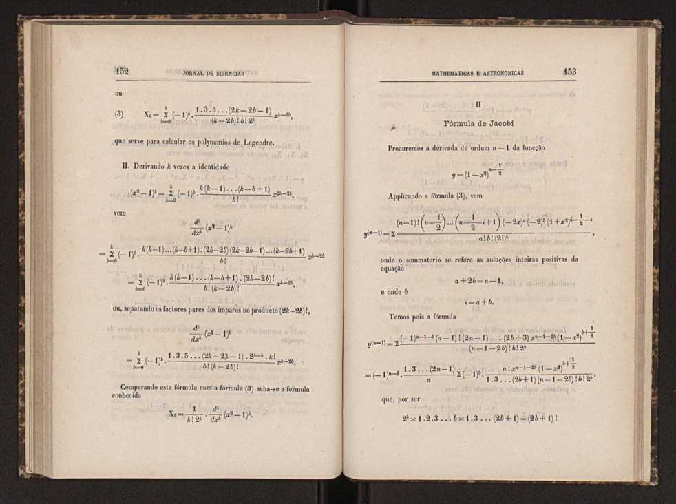 Jornal de sciencias mathematicas e astronomicas. Vol. 7 78