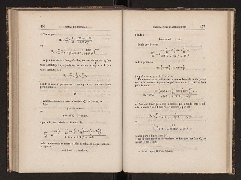 Jornal de sciencias mathematicas e astronomicas. Vol. 7 80