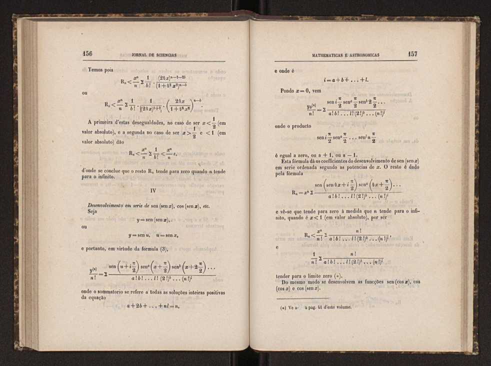 Jornal de sciencias mathematicas e astronomicas. Vol. 7 80