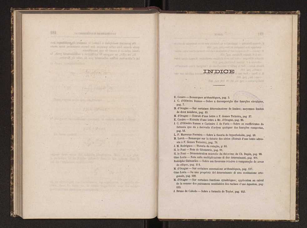 Jornal de sciencias mathematicas e astronomicas. Vol. 7 97