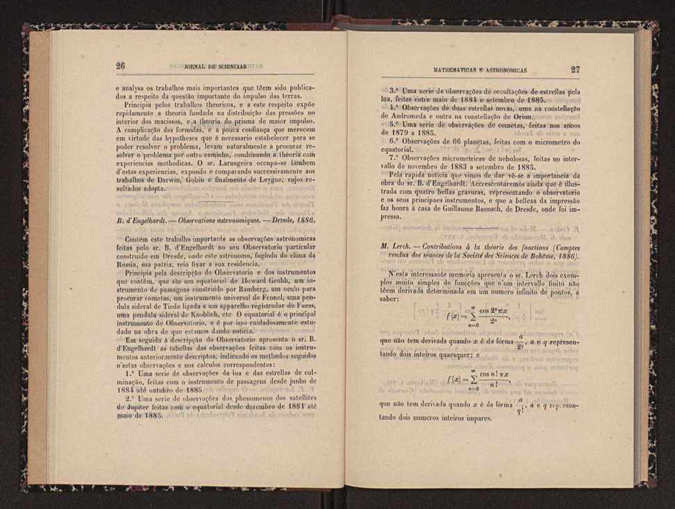 Jornal de sciencias mathematicas e astronomicas. Vol. 8 15