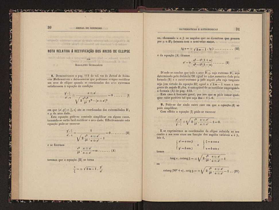Jornal de sciencias mathematicas e astronomicas. Vol. 8 17