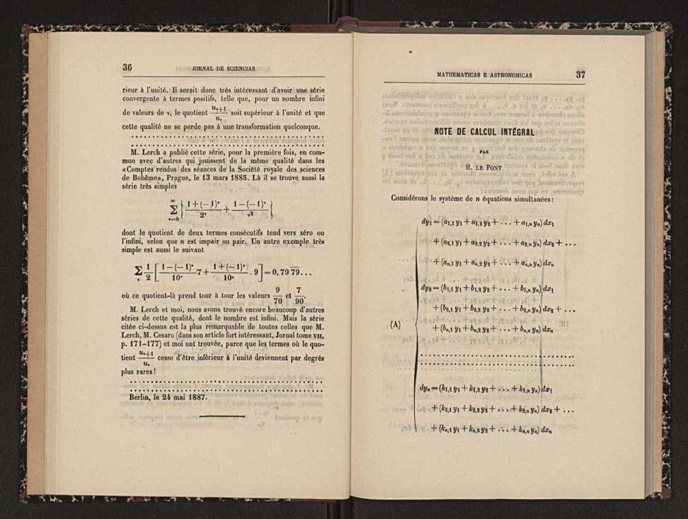 Jornal de sciencias mathematicas e astronomicas. Vol. 8 20