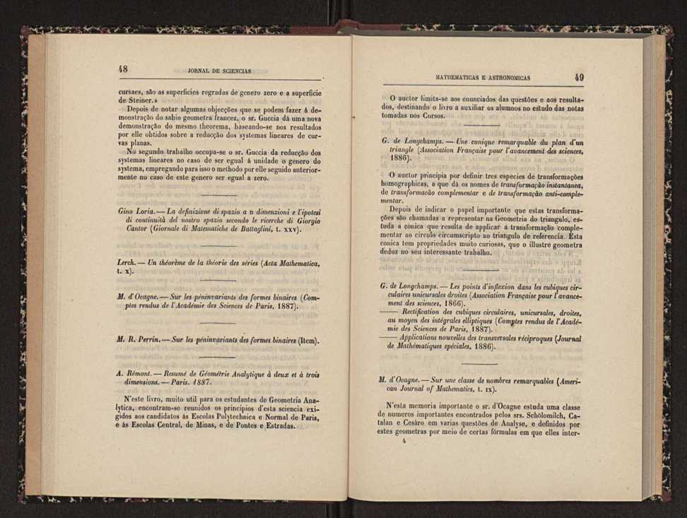 Jornal de sciencias mathematicas e astronomicas. Vol. 8 26