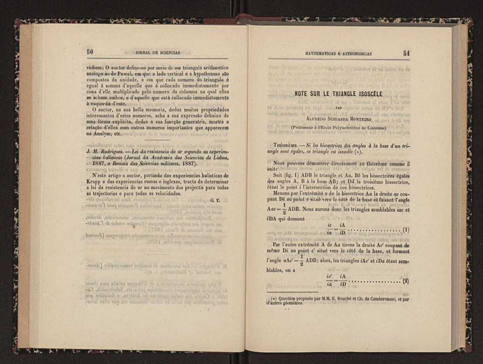 Jornal de sciencias mathematicas e astronomicas. Vol. 8 27