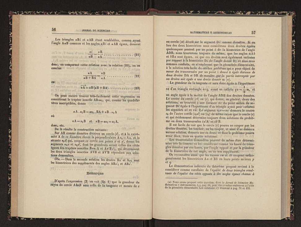 Jornal de sciencias mathematicas e astronomicas. Vol. 8 30
