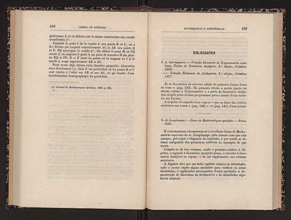 Jornal de sciencias mathematicas e astronomicas. Vol. 8 56