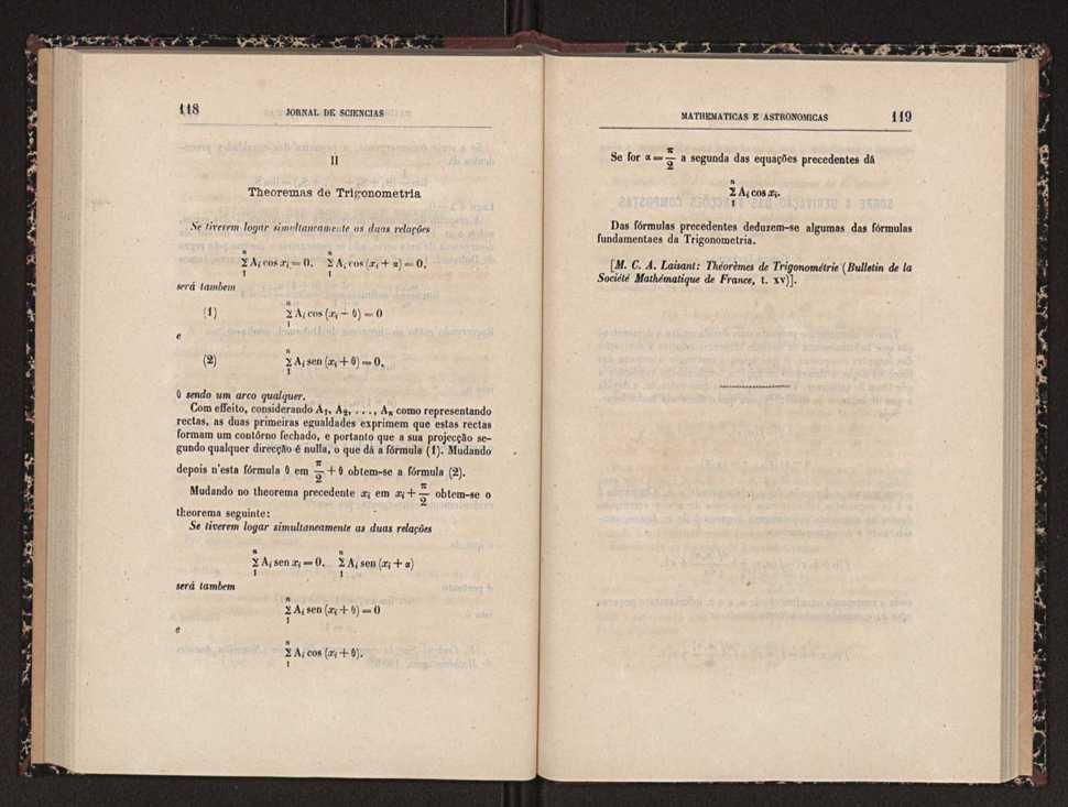 Jornal de sciencias mathematicas e astronomicas. Vol. 8 61
