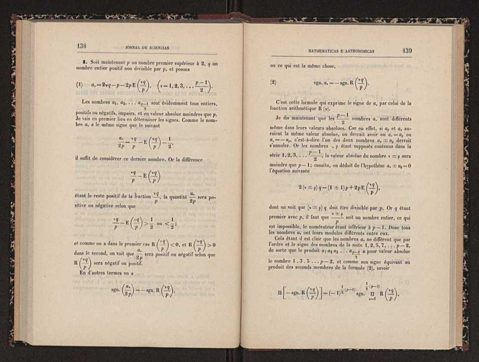 Jornal de sciencias mathematicas e astronomicas. Vol. 8 71